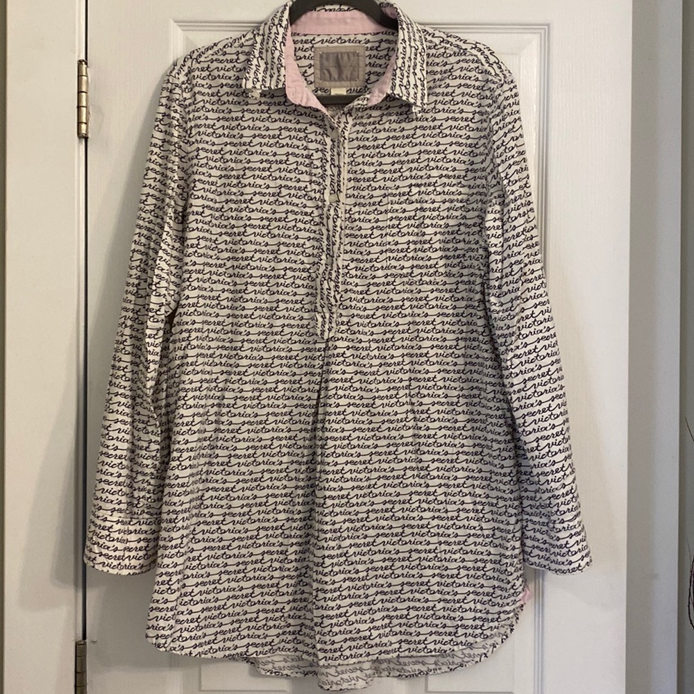 VICTORIA'S SECRET Cotton Sleep-shirt - Picture 2 of 11